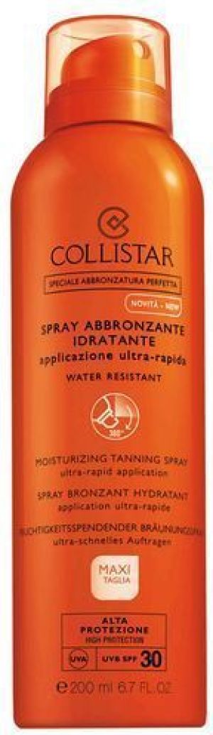 Collistar Moisturizing Tanning Spray SPF30 - spray do oplania 200ml 1
