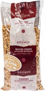 Browin Zrębki Olchowe 100% Do Wędzenia i Grillowania 650g 1