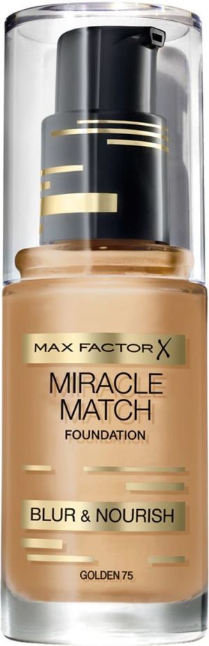 MAX FACTOR Miracle Match Foundation Podkład 75 Golden 30ml 1