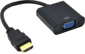 Adapter AV Prolink HDMI - D-Sub (VGA) czarny (5902012961667) 1