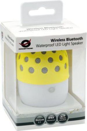 Głośnik Conceptronic CSPKBTWPHLY żółty (120832807) 2