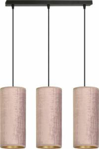 Lampa wisząca Selsey SELSEY Lampa wisząca Bonett x3 50 cm różowa 1