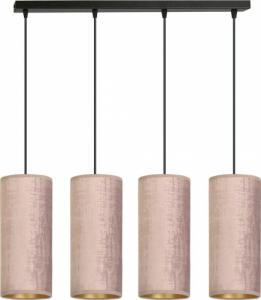 Lampa wisząca Selsey SELSEY Lampa wisząca Bonett x4 65 cm różowa 1