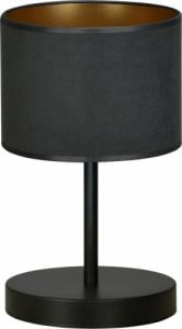 Lampa stołowa Selsey SELSEY Lampka nocna Hellid średnica 18 cm czarna 1