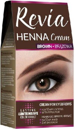 Verona Revia Henna do brwi w kremie Brązowa 15 ml 1