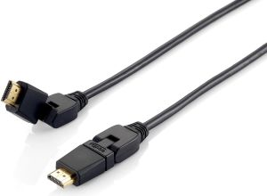 Kabel Equip HDMI - HDMI 5m czarny (119365) 1