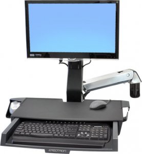 Ergotron ERGOTRON StyleView Sit-Stand Combo Arm with Worksurface polished - 45-260-026 1