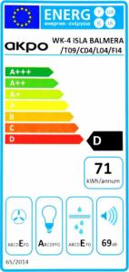 Okap Akpo Okap AKPO WK-4 ISLA BALMERA BIAŁY 7