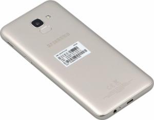 Smartfon Samsung Samsung Galaxy J6 SM-J600FN 2018 3GB 32GB 720x1480 Gold Powystawowy S/N: R58M378YY9V 6