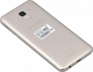 Smartfon Samsung Samsung Galaxy J6 SM-J600FN 2018 3GB 32GB 720x1480 Gold Powystawowy S/N: R58M378YYGE 7