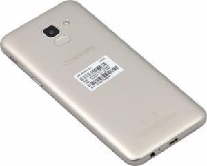 Smartfon Samsung Samsung Galaxy J6 SM-J600FN 2018 3GB 32GB 720x1480 Gold Powystawowy S/N: R58M3790RNE 6