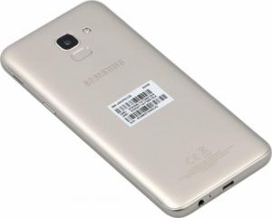 Smartfon Samsung Samsung Galaxy J6 SM-J600FN 2018 3GB 32GB 720x1480 Gold Powystawowy S/N: R58M37W9GVD 7