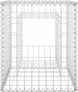 vidaXL Słupek gabionowy, 50x50x60 cm, żelazo 3