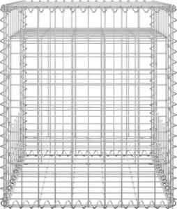 vidaXL Słupek gabionowy, 50x50x60 cm, żelazo 4