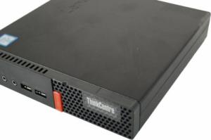 Komputer Lenovo Lenovo ThinkCentre M910q i5-6500T 4x2.5GHz 8GB 240GB SSD BN Windows 10 Home PL U1 6