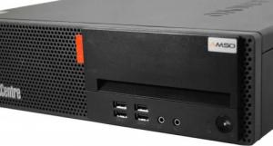 Komputer Lenovo Lenovo ThinkCentre M910s SFF i5-6400 4x2.7GHz 8GB 120GB SSD BN Windows 10 Home PL 3