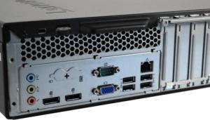 Komputer Lenovo Lenovo ThinkCentre M910s SFF i5-6400 4x2.7GHz 8GB 120GB SSD BN Windows 10 Home PL 4