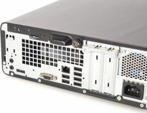 Komputer HP HP ProDesk 400 G4 SFF i5-6500 4x3.2GHz 8GB 240GB SSD DVD Windows 10 Home PL U1 4