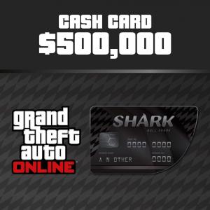 Grand Theft Auto Online - Karta gotówkowa Bull Shark $500.000 PS4, wersja cyfrowa 1