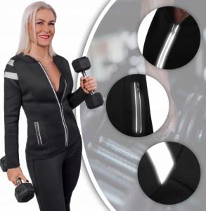 Fit4Med Koszulka Bluza Neoprenowa Długi Rękaw Treningowa 2