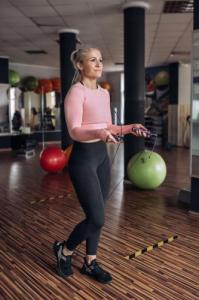 Fit4Med Drążek Do Podciągania+Skakanka Z Łożyskami 13