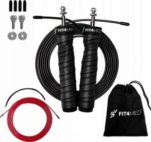 Fit4Med Drążek Do Podciągania+Skakanka Z Łożyskami 9