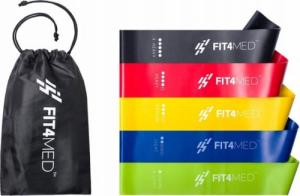 Fit4Med Koło Roller Do Ćwiczeń Brzucha+Ściskacz Dłoni+Gumy 13