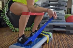 Fit4Med Koło Roller Do Ćwiczeń Brzucha+Ściskacz Dłoni+Gumy 14