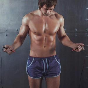 Fit4Med Koło Roller Do Ćwiczeń Brzucha+Skakanka Regulowana 14