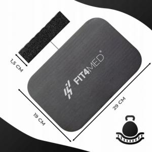 Fit4Med Koło Roller Do Ćwiczeń Brzucha+Skakanka Regulowana 7