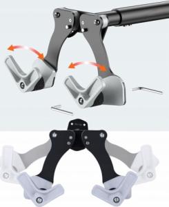 Fit4Med Wieszak Na Rower Na Ścianę Hak Regulowany Rowerowy 12