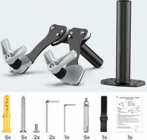 Fit4Med Wieszak Na Rower Na Ścianę Hak Regulowany Rowerowy 5