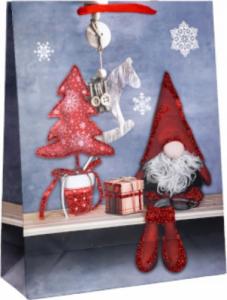 Wobell Duża Torebka Torba Świąteczna Prezenty 40X32 100Sz 3