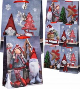 Wobell Torby Prezentowe 26X32Cm Na Święta Mikołaj 100Szt 1