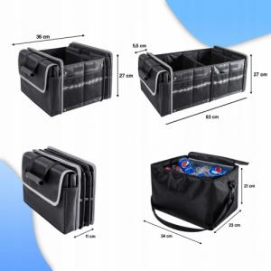 Wobell Ochraniacz Na Tył Fotela+Torba Bagażnika Samochodu 12