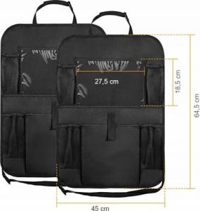 Wobell Ochraniacz Na Tył Fotela+Torba Bagażnika Samochodu 5