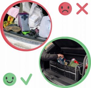 Wobell Ochraniacz Na Tył Fotela+Torba Bagażnika Samochodu 9