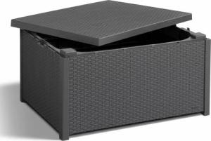 Allibert Allibert Stolik Africa ze schowkiem, grafitowy, 221044 5