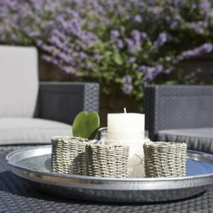 Allibert Allibert Stolik Africa ze schowkiem, grafitowy, 221044 8