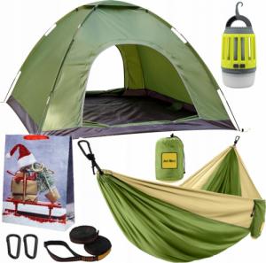 Namiot turystyczny Jack Mors JM-52 + hamak + lampa 2