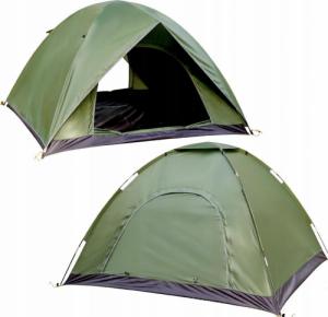 Namiot turystyczny Jack Mors Zestaw Biwakowy Namiot Materac Hamak Lampa Khaki 2