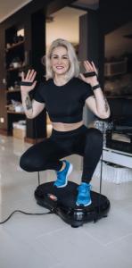 Fit4Med Platforma Wibracyjna Wibrująca Masażer Treningowa Bluetooth Fit4Med 9