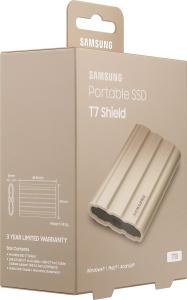 Dysk zewnętrzny SSD Samsung T7 Shield 1TB Beżowy (MU-PE1T0K/EU) 10