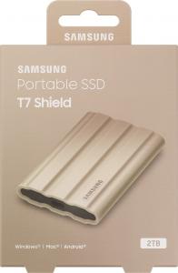 Dysk zewnętrzny SSD Samsung T7 Shield 2TB Beżowy (MU-PE2T0K/EU) 8