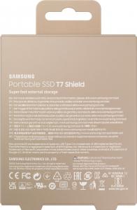 Dysk zewnętrzny SSD Samsung T7 Shield 2TB Beżowy (MU-PE2T0K/EU) 9