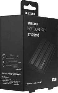 Dysk zewnętrzny SSD Samsung T7 Shield 1TB Czarny (MU-PE1T0S/EU) 10