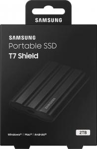 Dysk zewnętrzny SSD Samsung T7 Shield 2TB Czarny (MU-PE2T0S/EU) 8