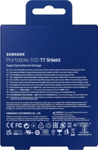 Dysk zewnętrzny SSD Samsung T7 Shield 1TB Niebieski (MU-PE1T0R/EU) 10