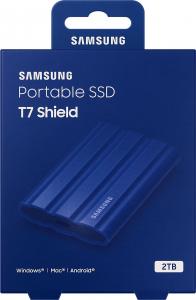 Dysk zewnętrzny SSD Samsung T7 Shield 2TB Niebieski (MU-PE2T0R/EU) 8