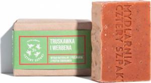 Mydlarnia Cztery Szpaki Cztery Szpaki Mydło Truskawka i werbena - 110 g 2